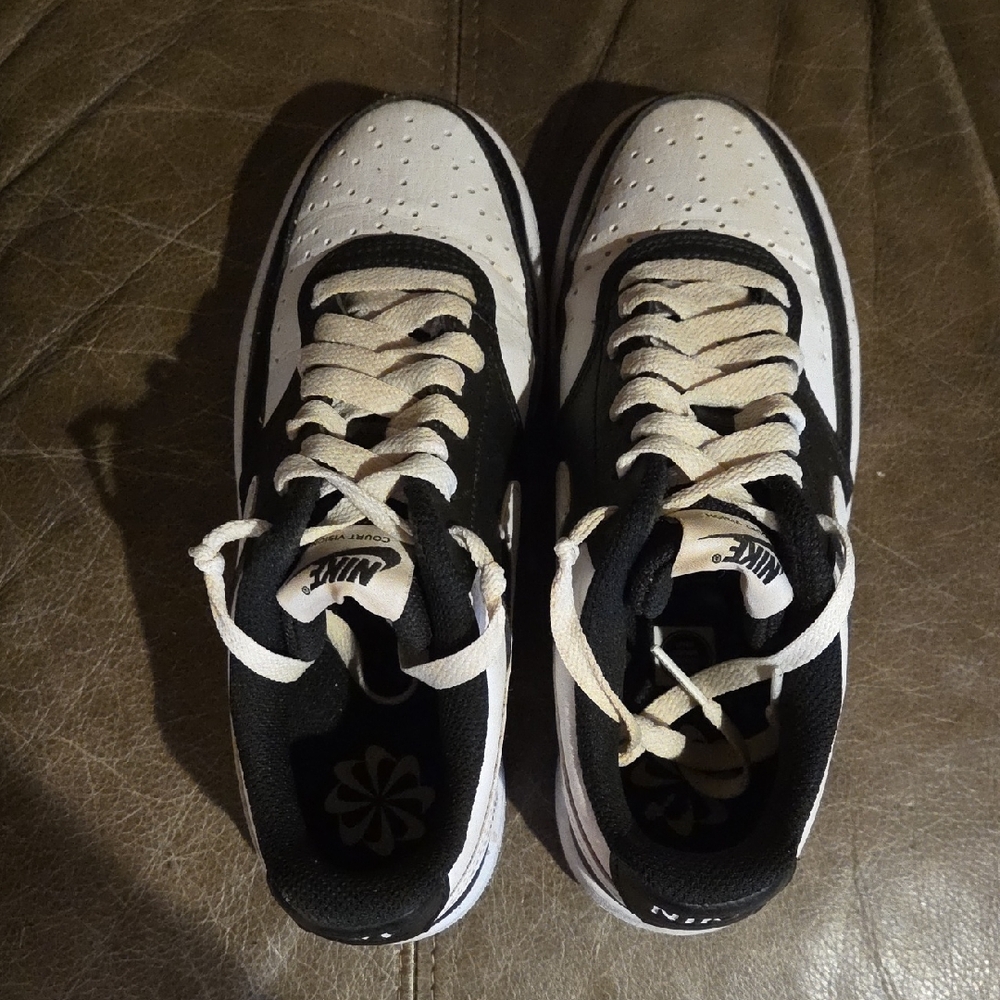 Nike Dual-Tone Black and White Sneakers